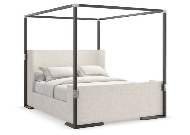 SHELTER ME KING BED WITH CANOPY